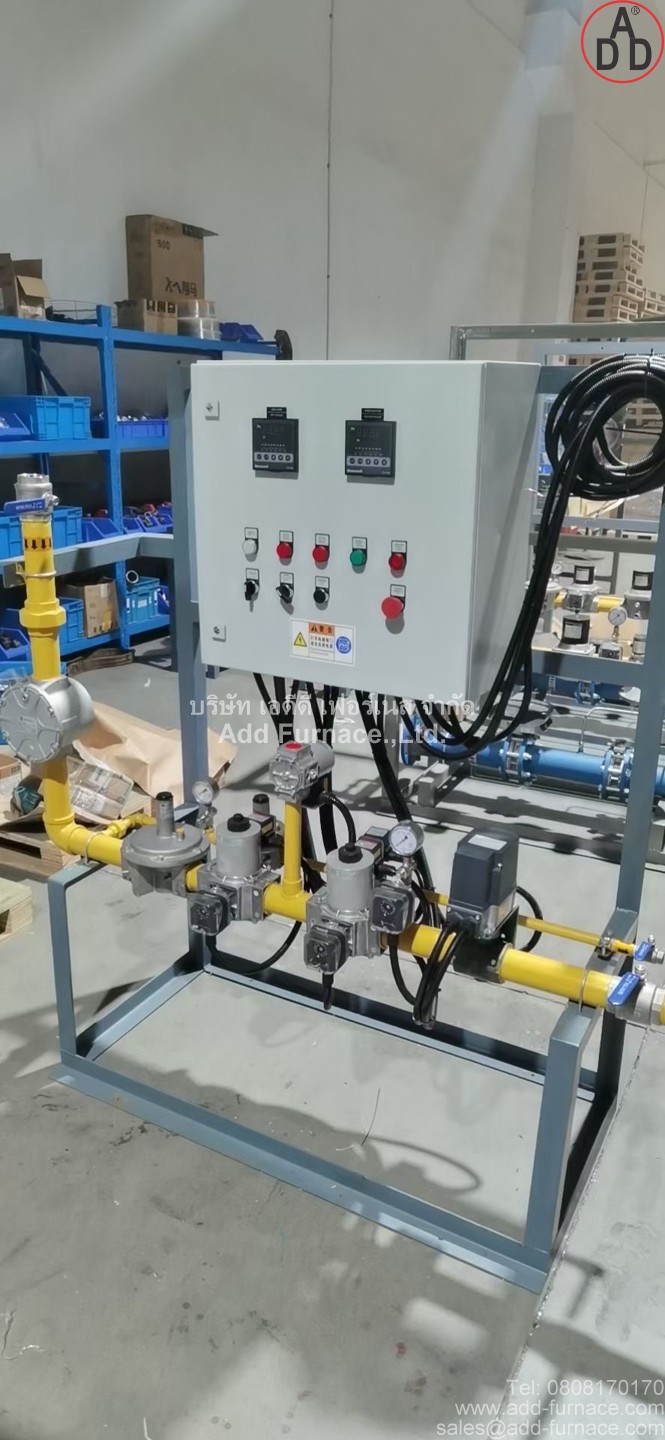 Gas Station with Dungs Valve , Siemens Actuator Valve , Honeywell Temperature Control Panel (4)